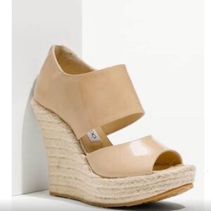 Jimmy Choo Natural Wedges